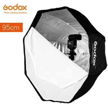 Godox 95cm 37.5 Nešiojamas Skėtis Aštuonkampis Softbox Blykstė 