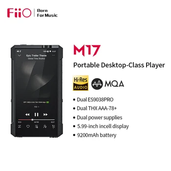 FiiO M17 Desktop-Klasės su Dviguba ES9038PRO / 