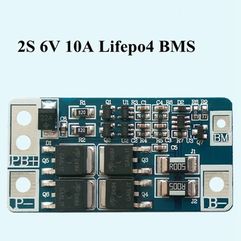 5vnt LIfepo4 2S BMS 10A 8A 5A Aukštos Srovės Baterija PCB Apsaugos Valdybos 3.2 v 26650 7.3 v Ličio LVP Lifepo Ląstelių 18650 32650