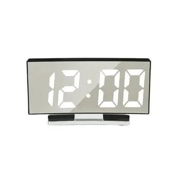 LED Ekranas, Skaitmeninis Laikrodis-Žadintuvas Pritemdomi Mažo Vartojimo Laikrodis, Miegamojo Kambarį Darbalaukio MAZI888