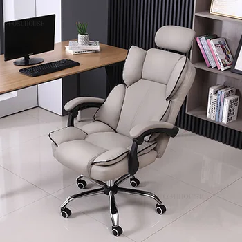 Modernus Minimalistinis Biuro Kėdės Kūrybinis Žaidimas Krzesełkowy Swivel Atlošas, Kompiuterio Kėdė Minkšta Pagalvėlė Fotelis Biuro Baldai