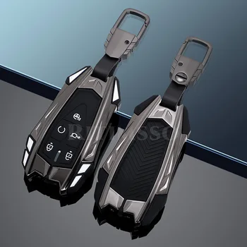 Metalo Automobilio Nuotolinio Klavišą Atveju Padengti Changan CS35Plus CS55Plus CS75Plus 2019 2020 4 5 Mygtukus Apsauginį Kiautą Fob Priedai