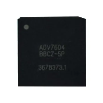 1 VNT ADV7604BBCZ-5P BGA ADV7604 12 Bitų, 170 MHz, Vaizdo ir Grafikos skaitmeninis keitiklis