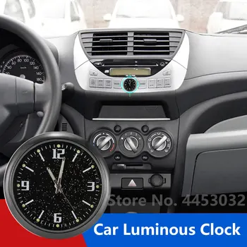 Už Suzuki Swift Sport Sx4 S Kryžiaus Šviesos Mini Žiūrėti Kvarco Universaliųjų Automobilių Laikrodis Klijuoti Ant Elektroninių Ornamentu Priedai