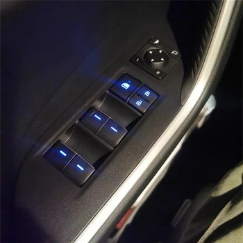 Automobilių Langų Pagrindinis Jungiklis LED Maitinimo Vieno langelio Pagrindinis Jungiklis Langą Pagrindinis Jungiklis Toyota RAV4 2019-2022 Kairėje Vairavimo Apšvietimas