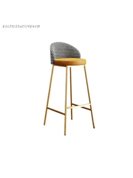 Šviesos Prabangus Baro Kėdės, Modernaus Paprastas Aukso Aukštos Kėdės Hotel Registratūra Kėdė Kasos Kėdė, Baro Kėdė Interneto Raudona Atlošas Baras
