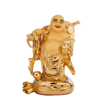 Maitrėjos budos statula feng shui laughing buddha