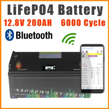 12V 200AH LiFePO4 Baterija ir 