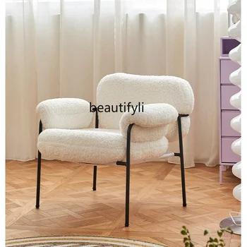 Linijos Aksomo, Sofos Šiaurės Vieną Laisvalaikio Kėdė Šiuolaikinės Paprasta Tingus Šviesos Prabanga Kėdės, miegamojo, kėdė, kėdės, miegamojo baldai