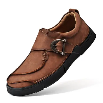Prabangos Prekės Mens Odos batus italų Dizainerių Rankų darbo, Laisvalaikio Bateliai, Lauko Įrankiai Batai Naujos Platformos Vyrų batai Žmogus, Avalynė
