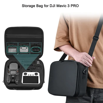 Nešiojamų Kirtimo Saugojimo Krepšys DJI Mavic 3 PRO Drone & Nuotolinio valdymo pultelis Apsaugos Rankinės, Lagaminai Lauke Drone Priedai