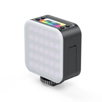 1Set RGB Dual Full LED Vaizdo Šviesos 2500K-9000K 350LUX Magnetiniai Mini Užpildyti Šviesos Pratęsti