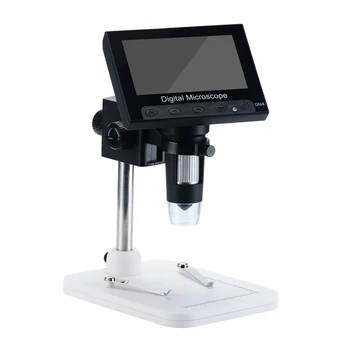 Mikroskopas HD DM4 1000X Reguliuojamas LCD Ekranas Litavimo Skaitmeninis Mikroskopas Juoda 720P taikymo Sritis Litavimo Įrankiai