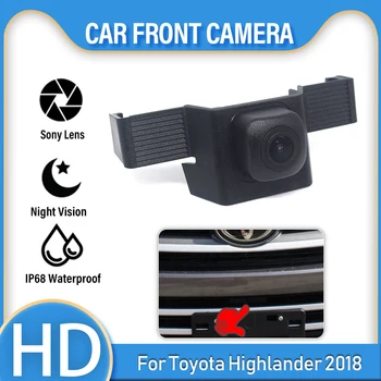 Automobilio priekinė vaizdo kamera Automobilio vaizdas iš Priekio vaizdas iš Transporto priemonės vaizdo Kamera Naktinio Matymo Vandeniui Stovėjimo Rinkinys CCD HD Toyota Highlander 2018