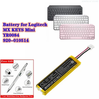 Klaviatūra Baterija 3.7 V/1050mAh 533-000200 už Logitech MX KLAVIŠUS Mini, YR0084, 920-010514