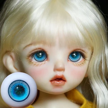 Naujas Lėlės Stiklinės Akys Mėlynos Akys Kamuolys Mados Obuolio 
