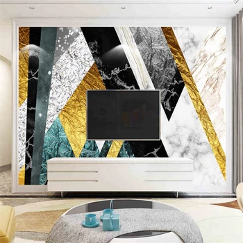 beibehang Užsakymą Šiuolaikinės Paprasta Abstrakčių Geometrinių Marmuro Sofa-lova, TV Foną, Sienos Tapetai, Tapetai, Namų Dekoro kambario dekoro