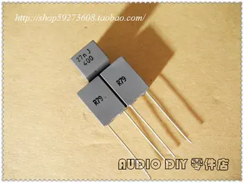 Nemokamas Pristatymas 20pcs/50pcs AV R79 serijos 0.027 uF/400V (27nF 273) vario pin MKP kino kondensatorius