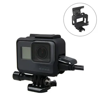 Apsauginiai Korpuso Rėmelis Atveju Vaizdo Kamera Būsto Sienų Padengti Atveju Tvirtinimas GoPro Hero 7 6 5 Juoda Veiksmo Kamera GoPro Priedai