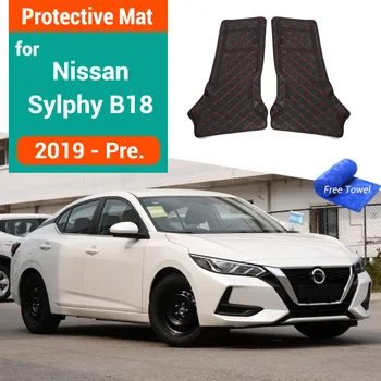 Automobilių B Ramstis Kilimėlis Nissan Sylphy B18 2019 2020 2021 2022 Grindų Kamieno Trinkelėmis Porankiu Pavarų Perjungimo Skydelio Dangtelį Lipdukai