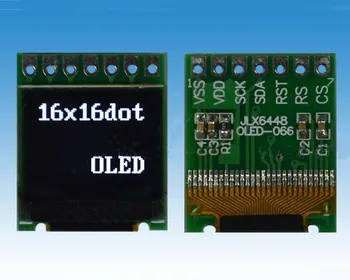 0.66 colių 7PIN KD Baltas OLED Ekranas Modulis SSD1306 Ratai 3.3 V IC 64*48