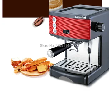 Namų Naudojimui italijos Kavos Aparatas, Pusiau automatinis Espresso Kavos virimo aparatas 15Bar Slėgio Garą Pieno Putos Espresso kavos Aparatas