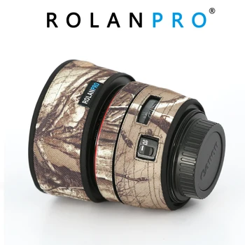 ROLANPRO Fotoaparato Objektyvą Kailis Kamufliažas Canon EF 50mm f1.2L USM Objektyvas Apsauginė Įvorė Canon SLR objektyvą Apsaugos Atveju