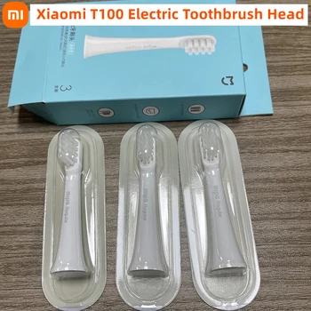 100% Xiaomi Mijia T100 Elektros dantų šepetėlį Sonic Galvos Suaugusiųjų Vandeniui Ultragarsinis automatinio dantų šepetėlį USB Įkrovimo