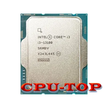 NAUJI Intel Core i3-13100 i3 13100 3.4 GHz 4 Branduolių 8-Sriegis CPU Procesorius L3=12M 60W LGA 1700