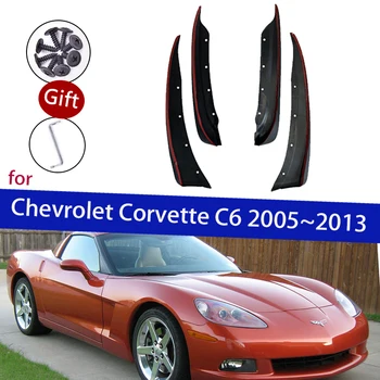 Automobilių Purvo Atvartu Sparnas Splash Apsaugas Chevrolet Corvette C6 2005~2013 2006 Mudflaps Priekiniai Galiniai Ratai Purvasargių Stiliaus Priedai