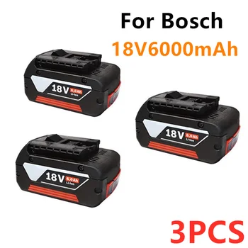 100% Originalus 18V 6.0/8.0/10ah Li-ionen-akku für Bosch 18V 6,0 EIN Atsarginės batterie Tragbare Ersatz BAT60