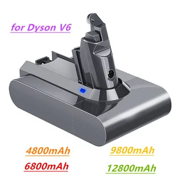 Dyson V6 12800mAh 21.6 V Batterie Ličio, pièce de rechange supilkite DC58 DC59 DC61 DC62 Batterie