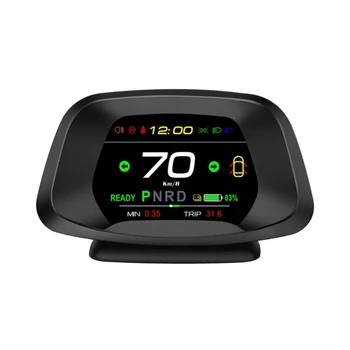 GPS HUD Head-Up Display, Universalus Skaitmeninis Signalo Priminimas Metrų Spidometras Automobilių Elektronikos Modelis 3/Y High-Definition