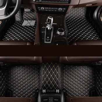 Geros kokybės! Custom specialių automobilių kilimėliai Mercedes Benz GLB 5 sėdimos vietos 2024-2020 neslidus vandeniui kilimai,Nemokamas pristatymas