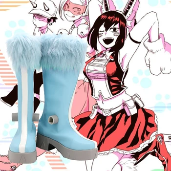 Anime Mano Herojus Akademinės Bendruomenės Pussy Cat Pixie-Bob Cosplay Batai Batai Helovinas Šalis Cosplay Kostiumų Priedų