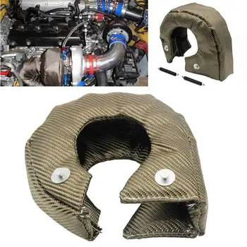 Automobilių modifikuotų turbokompresorius padengti T3 T25 Automobilių Turbo Apsauga, Antklodė, Šilumos Skydas Barjeras Turbokompresorius Wrap Padengti priedai