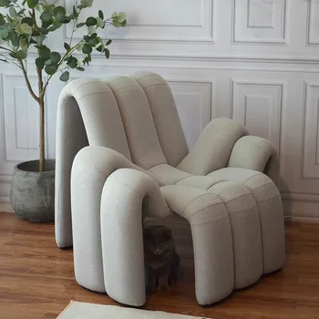Italijos minimalistinio dizaineris vienas asmuo, sofa, kėdė, kūrybinį ir asmeninį laisvalaikio kėdė modelis kambarys, viešbutis formos voras ch