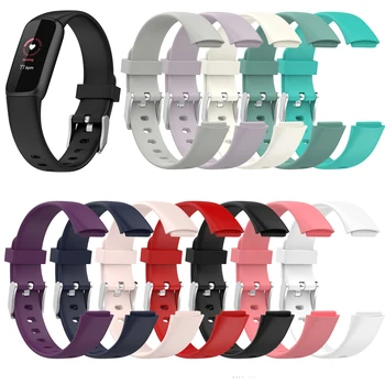 Originalus Žiūrėti Reikmenys Dirželiai Fitbit Luxe Laikrodžiai Apyrankė Silikono Juosta, Diržu, Fitbit Luxe Smart Watch Vyrai Moterys