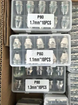 Aukštos Kokybės P80 Plasma Torch Elektrodas Antgalis Plazmos Pjovimo, Atsarginių Dalių P80 reikmenys antgalis ir elektrodo