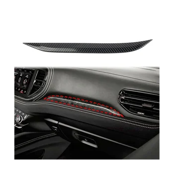 Automobilių Prietaisų Skydelis Juostelės Padengti Apdaila Dodge Durango 2021 2022 Priedai ABS Anglies Pluošto