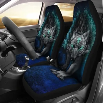 Legenda Vilkas Automobilių Sėdynių užvalkalai,Pakuotėje 2 Universalus Priekinės Sėdynės Apsauginis Dangtelis