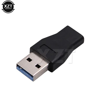 NAUJAUSIAS USB 3.1 C Tipo su USB3.0 Tipo Kortelės Tobulėti USB-C moterį, USB 3.0 Male Prievado adapteris
